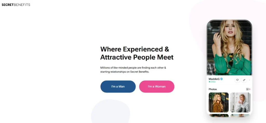 secret benefits website